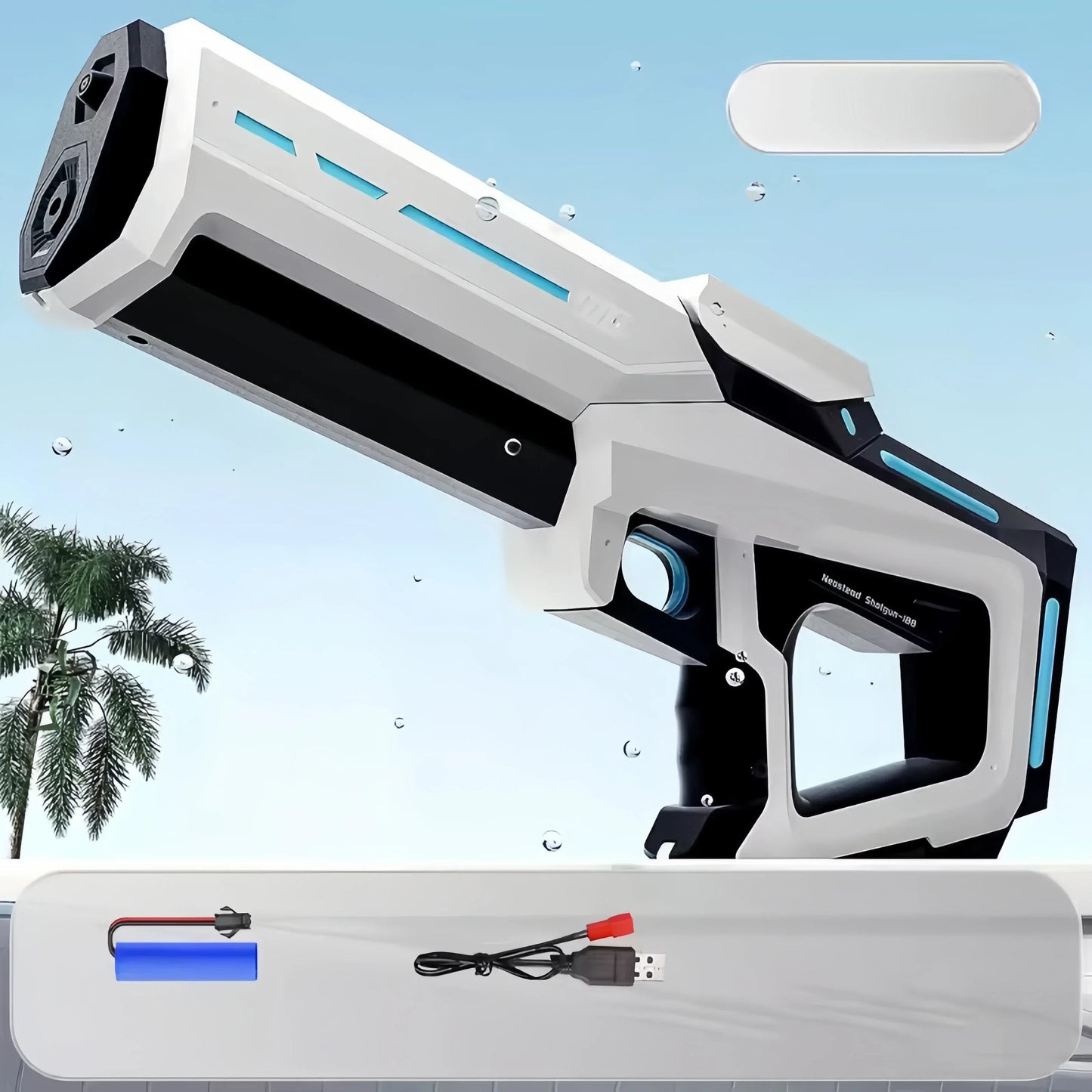 Electric Water Guns For Adults Powerful Squirt Automatic Water Suction Water Blasters Summer Outdoor Beach Toy For boys Kid Gift Beauty World Shop