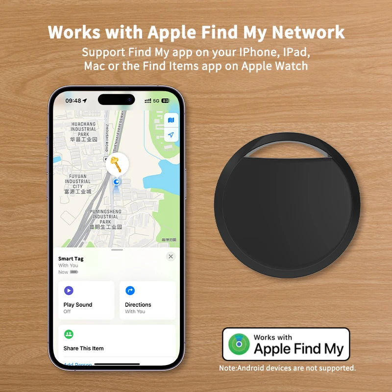 1/2 /4 pcs Anti-lose Tracker for Apple Airtag Replacemen via Find My Bluetooth GPS Tracker For Luggage IOS MFi Key Finder Beauty World Shop