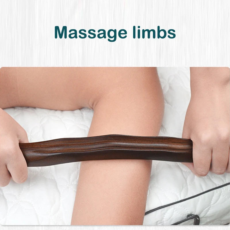 1PC Massage Guasha Scraping Stick Tools Back Shoulder Neck Waist Leg Massager Tools Natural Wood Fast Gua Sha Beauty World Shop