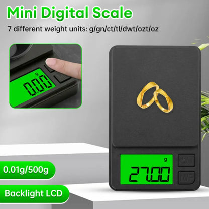 Precision Pocket Scale 1000g X 0.1g - Digital Gram, Food, Jewelry, Ounces/Grains Scale with Backlit LCD - Mini Scale for Travel Beauty World Shop