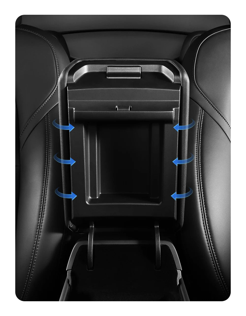 YZ For Tesla Model 3 Y Highland Juniper Car Center Console Armrest Pad Soft Case Central Armrest Box Cover 2026 Auto Accessories Beauty World Shop