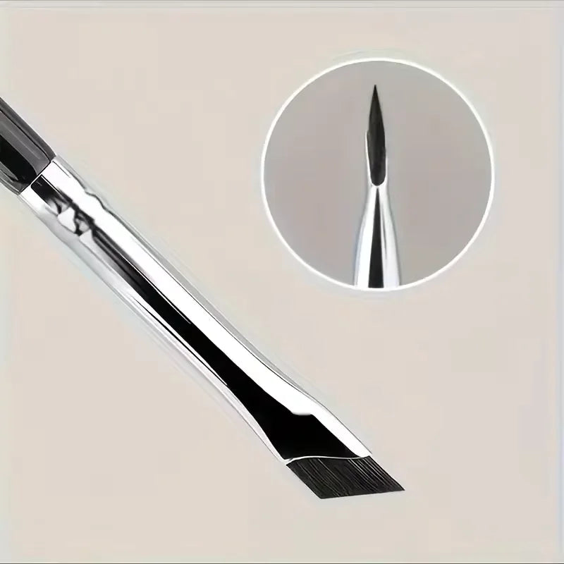 2/5Pc Karsyngirl Upgrade Blade Eyeliner Brush Ultra Thin Fine Angle Flat Eyebrow Brush Under The Eyes Place Precise Detail Brush Beauty World Shop