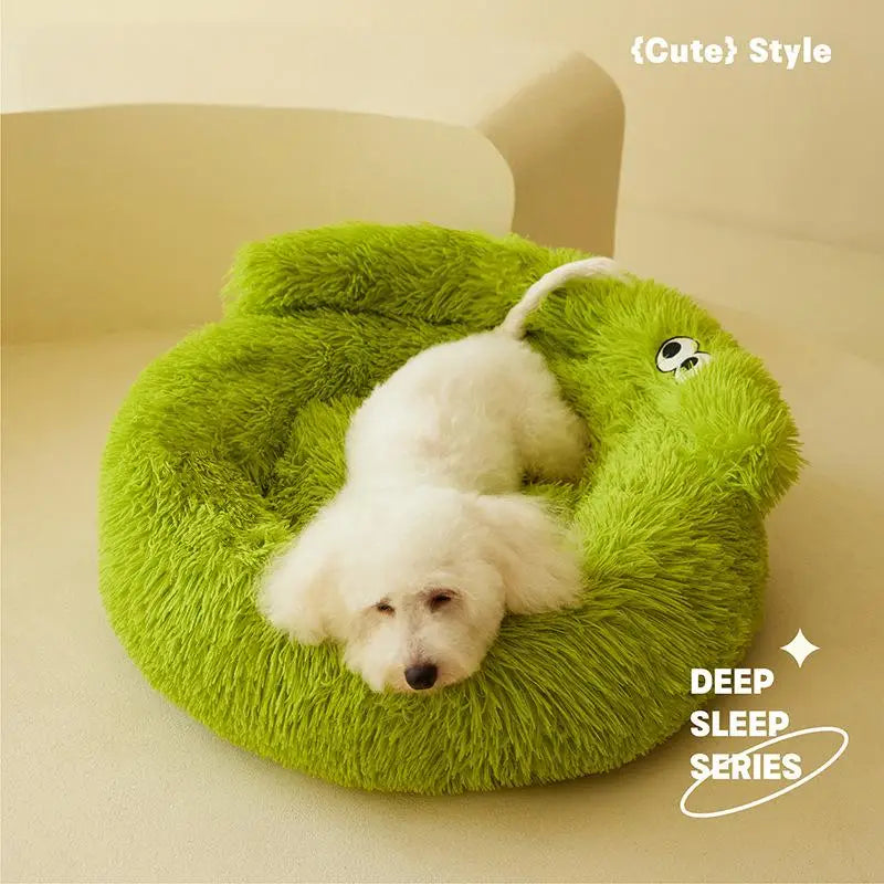 Super Cat Bed Warm Sleeping Cat Nest Soft Long Plush Best Pet Dog Bed for Dogs Basket Cushion Cat Bed Cat Mat Animals Sleeping Beauty World Shop