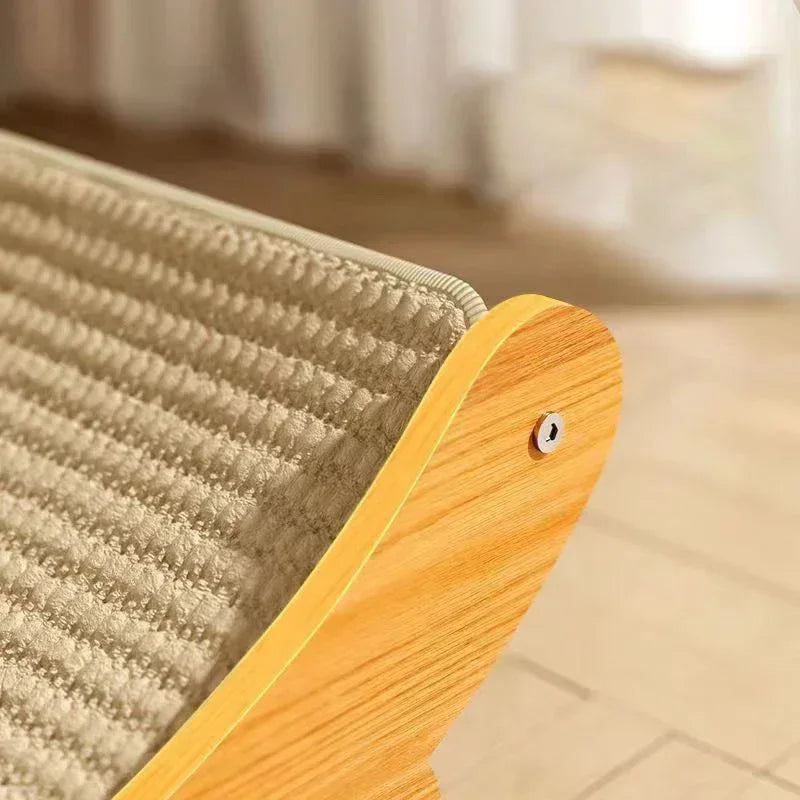 Wooden Cat Scratching Pads Multifuction Cats Sleeping Bed Detachable Wear-resistant Cat Scratch Board Kitten Grinding Cats Toys Beauty World Shop