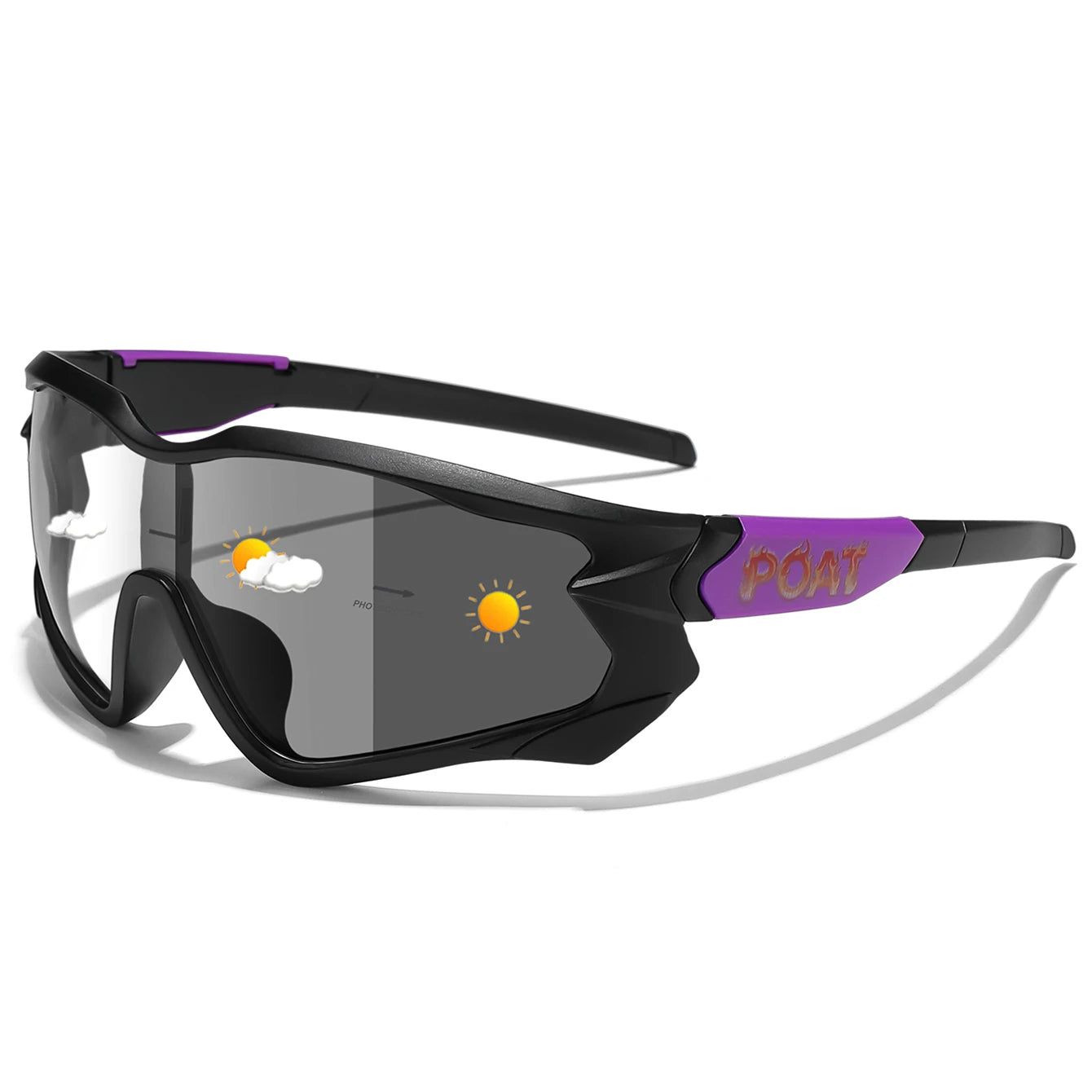 Fashion Brand Men Women Bicycle Photochromic Eyewear MTB Bike Fishing Running Cycling Sports Sunlasses Comfortable Goggles Beauty World Shop