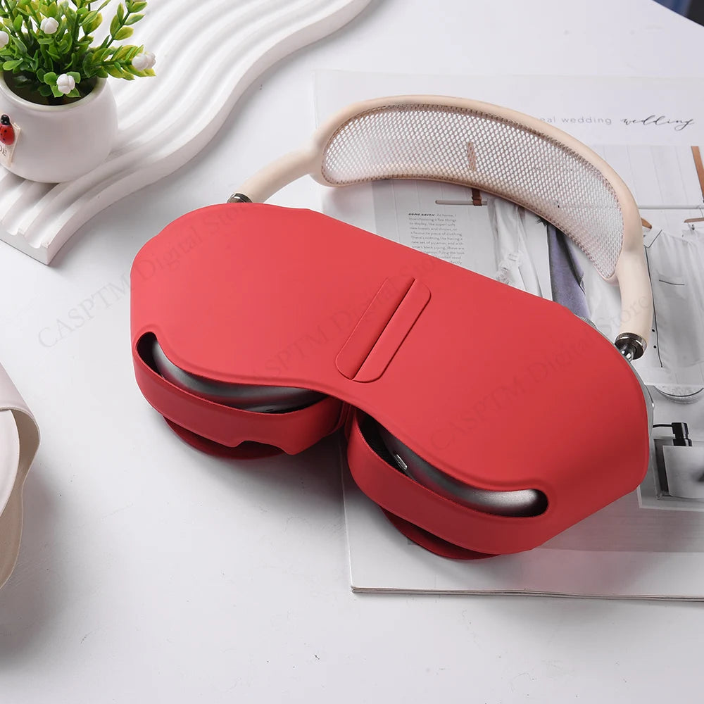 Luxury PU Headphones Cover For AirPods Max Case Anti-scratch Waterproof Protective Headset Cases For Apple AirPods Max Shell