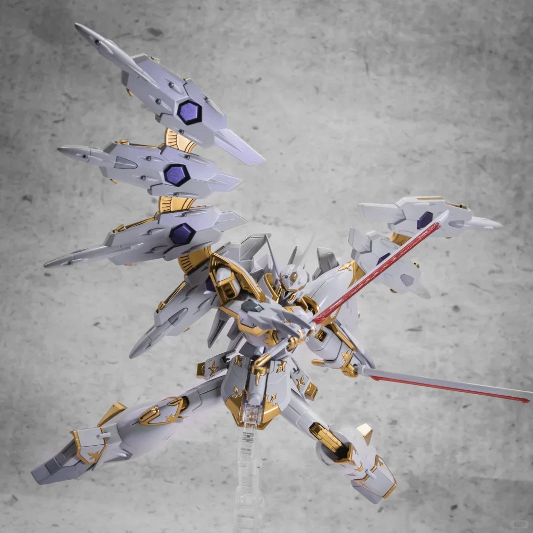 HG 1/144 Scale Garuda Divine Bird Mobile Suit Assembly Model Kit Action Figures Collectible Mecha Decor Boys Surprise Gifts Toys Beauty World Shop