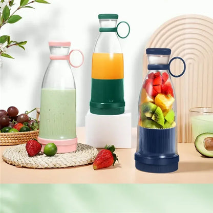 Electric Juicer Cup 6 Blades Blender Milkshake Machine USB Portable Fruit Milk Mixing Tool Mini Fresh Juice Blender Beauty World Shop