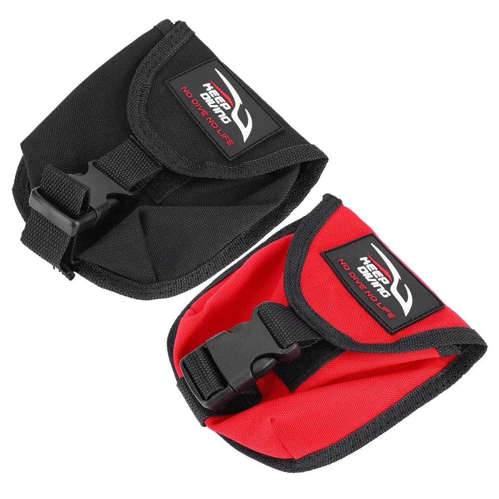 KEEP DIVING Diving Weight Pocket 2KG Scuba Diving Weight Belt Pocket with Quick Release Buckle Beauty World Shop