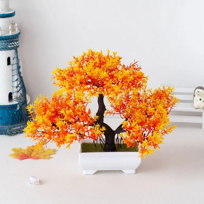 New artificial tree bonsai simulation plant bonsai garden dining table home bedroom decoration outdoor fake plant decoration Beauty World Shop