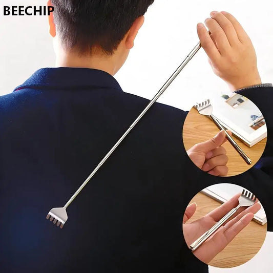 1Pcs Portable Adjustable Extendable Telescopic Back Scraper Backbone Scratch Massage Itch Scratch Massage Tools Dropshipping Beauty World Shop