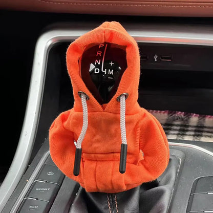 Gear Shift Mini Hoodie Cover Shift Cover Gear Handle Decoration Fits Manual Automatic Universal Car Shift Lever Interior Decor Beauty World Shop
