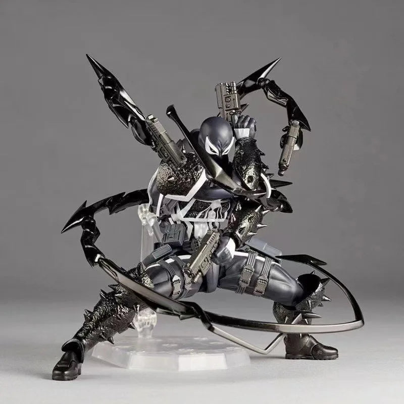 Amazing Yamaguchi Marvel Venom Agent series KO Articulated Action Figure Model Kit Desktop Ornament Collectible statue Toys Gift Beauty World Shop