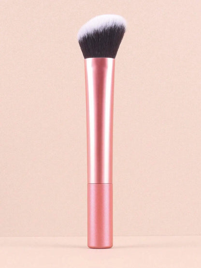 1pc Large Orange Contour Brush - Ideal For Cheeks, Forehead, Chin, Nose Blending And Defining Contours, Perfect For Liquid Found Beauty World Shop