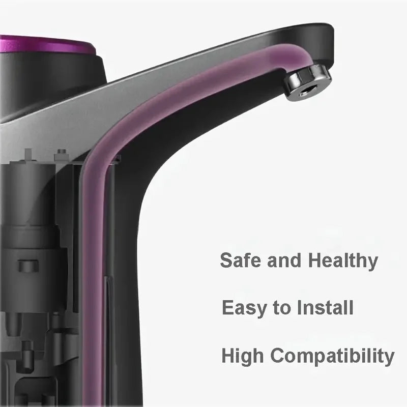 Portable 5-gallon Water Dispenser with USB Charging-Automatic Electric Pump Suitable for Home, Office, and Outdoor Use Beauty World Shop