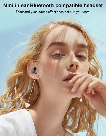 X6 Single-Side Headset Mini Bluetooth Sports Invisible Headset Car Single-Ear In-Ear 5.0 Small Headset Beauty World Shop