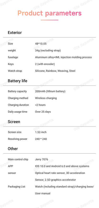 New Fashion Smart Watch 2025 Bluetooth Call Man Woman Heart Rate Health Monitoring Sports Waterproof Smartwatch for Android IOS