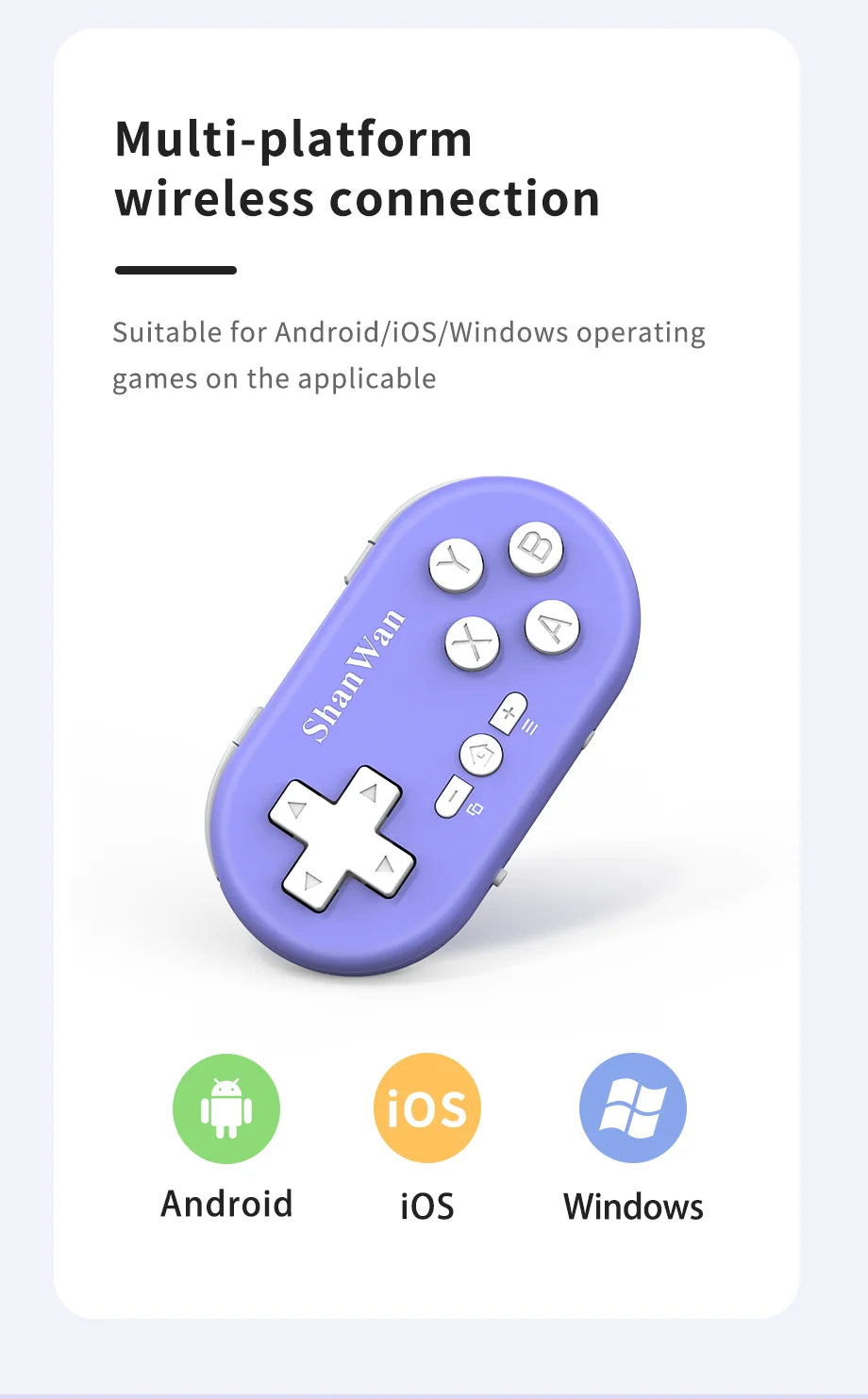 Q36XDV Mini Game Controller - Handheld Game Console - Portable Pocket Small Handle Controller Beauty World Shop