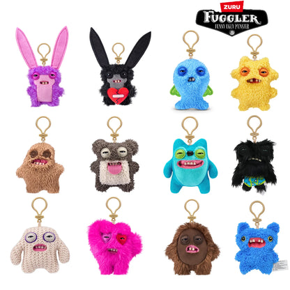 Fuggler Funny Ugly Monster Plush Toys Keychain Kawaii Fuggler Monster Rabbits Cute Stuffed Peluche Dolls Pendants Gifts Kid 12CM Beauty World Shop