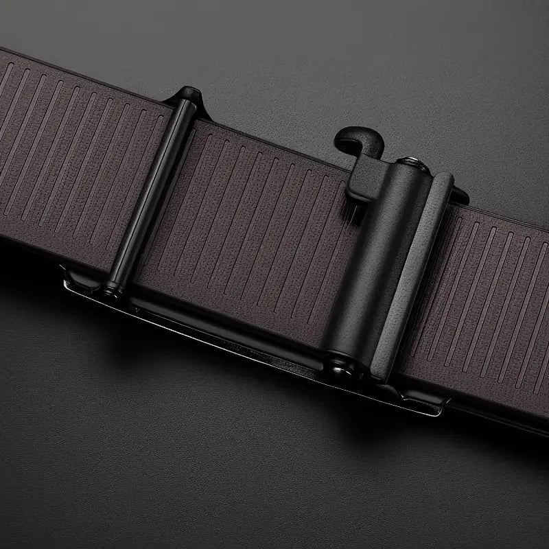 Stylish Men's PU Leather Belt - Fashion Belts for Daily Life, Leisure, Party, Festival, Work, and Business Automatic Buckle Beauty World Shop