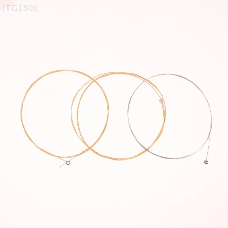 1 Pcs Smooth-Feel Non-Oxidation Acoustic Guitar Strings Set - Ideal For Ballad & Ethnic Plucked Instruments Beauty World Shop