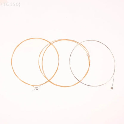 1 Pcs Smooth-Feel Non-Oxidation Acoustic Guitar Strings Set - Ideal For Ballad & Ethnic Plucked Instruments Beauty World Shop