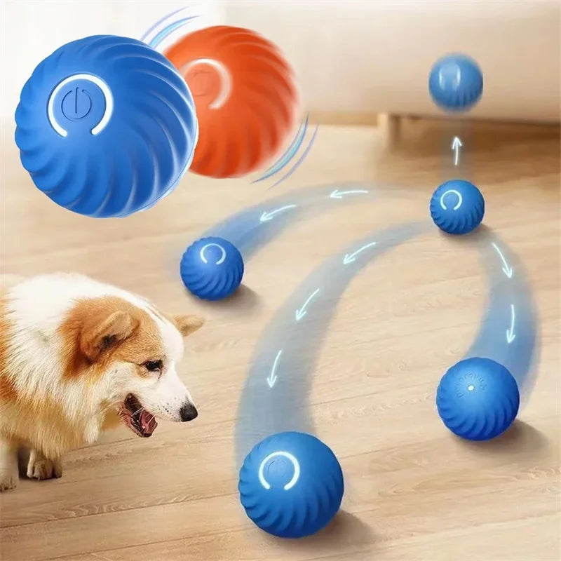 Smart Dog Toys Ball Electronic Interactive Pet Toy Moving Ball USB Automatic Moving Bouncing for Puppy Birthday gift Cat Product Beauty World Shop