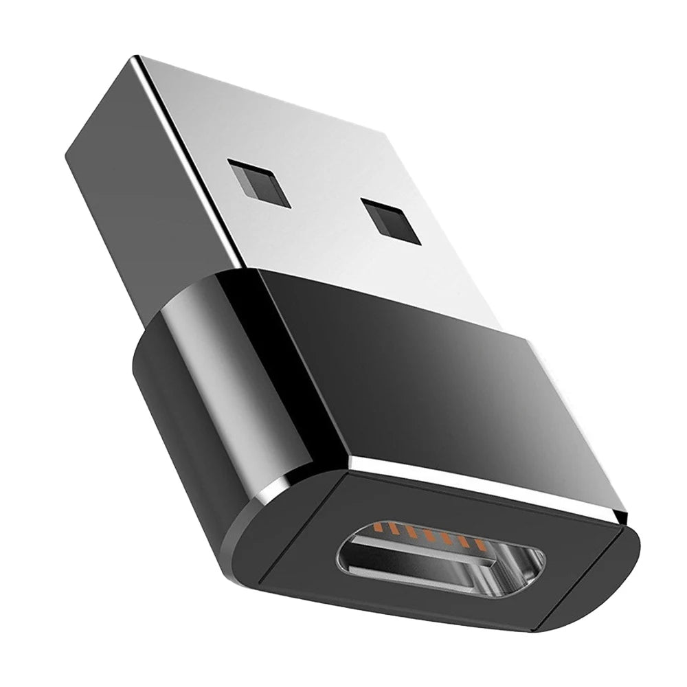 2Pcs USB To Type C OTG Adapter USB USB-C Male To Micro USB Type-c Female Converter For Macbook Samsung S20 USBC OTG Connector Beauty World Shop
