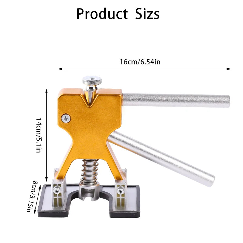 Car Body Sheet Metal Paintless Dent Plastic Puller Kit Auto Hail Pit Removal Repair Tools Hot Multiple Sizes Suction Cup Set Beauty World Shop