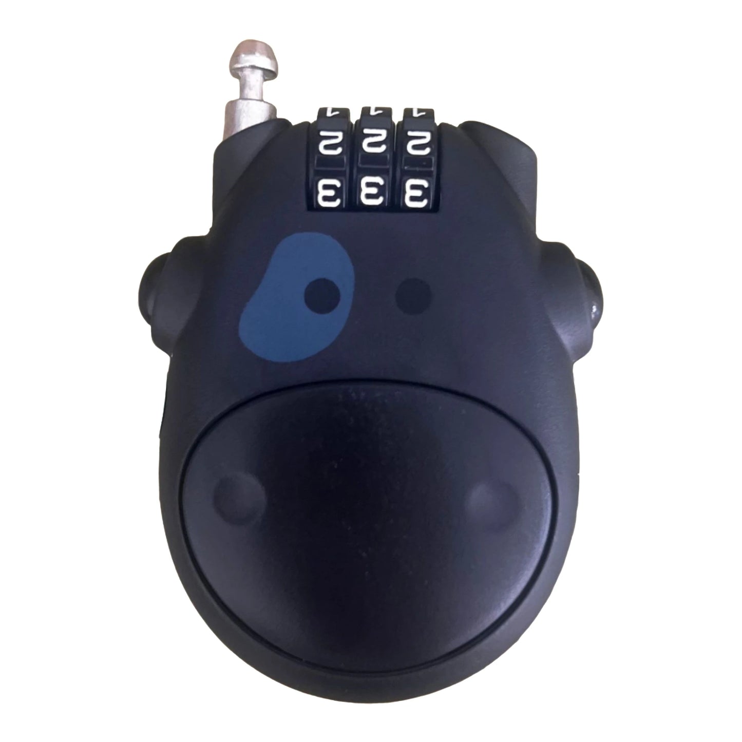 Bicycle Steel Cable Code Lock Suitcase Car Sled Telescopic Wire Rope Lock Bicycle Helmet High-precision Code Wheel Password Lock Beauty World Shop