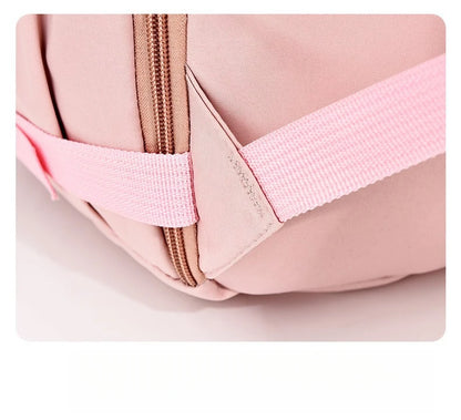 Lightweight Large Travel Backpack, Solid Color Minimalist Multifunctional Student School Bag Beauty World Shop