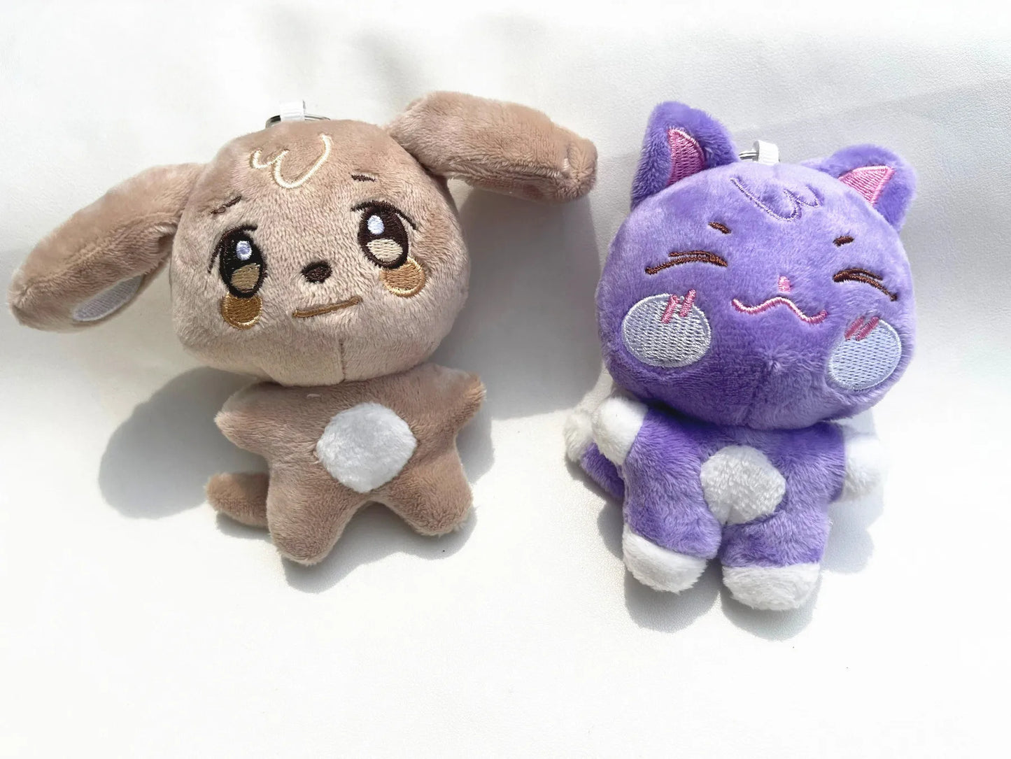 10CM Pop-up Store Doll Keychain ANITEEZ Cartoon Cute Plush Pendant Keyring Bag Accessories Kpop Yunho Yeosang Fans Gifts Beauty World Shop