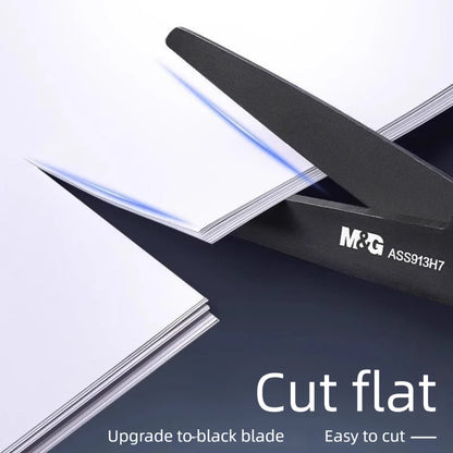 Black Blade Scissors, Sharp Multi-Color Household & Office Small Scissors, Paper Cutting Stationery for Handmade Crafts DIY Beauty World Shop