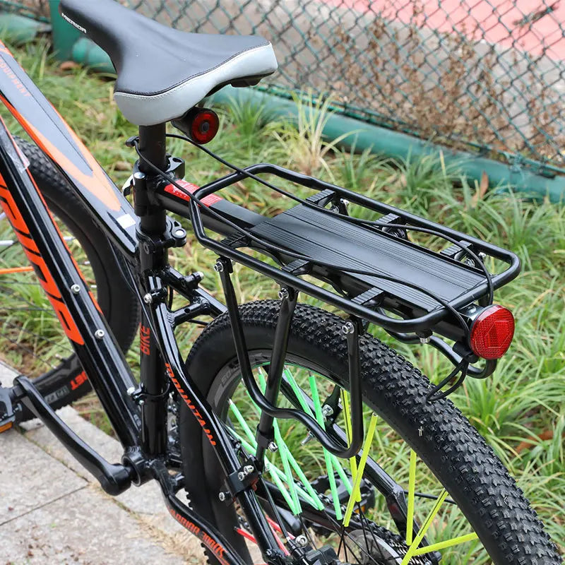 Mountain Bike Carrier With Reflective Plate Riding Equipment Quick Disassembly Aluminum Alloy Bicycle Rear Shelf Bicycle Parts Beauty World Shop
