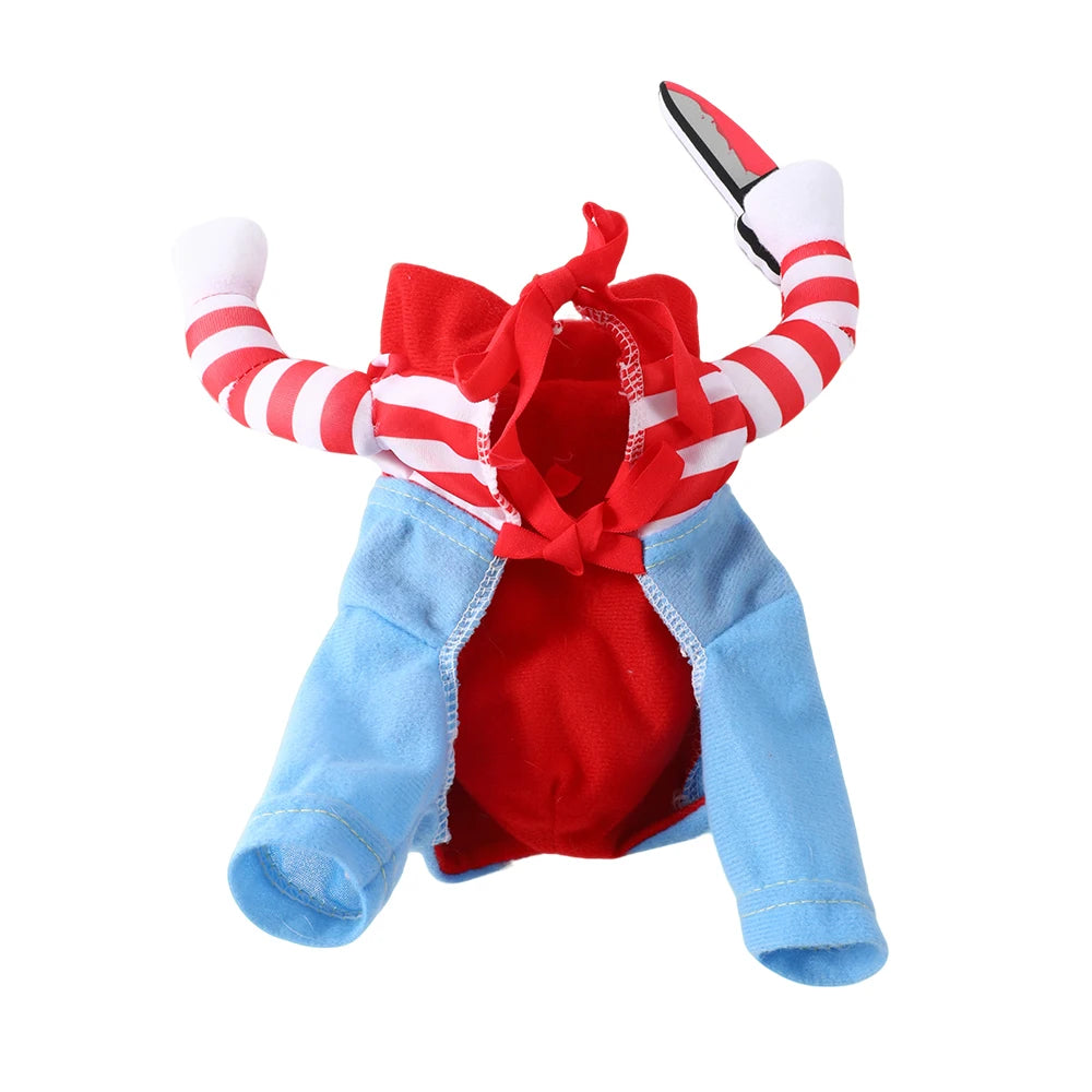 Funny Halloween Dog Costume For Small Medium Dogs Cats Adjustable Puppy Cosplay Party French Bulldog Chihuahua Pet Clothing Beauty World Shop