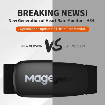 Magene H303 H64 Heart Rate Monitor Mover Sensor Dual ANT Bluetooth With Chest Strap Cycling Computer Bike Wahoo Garmin Sports Beauty World Shop