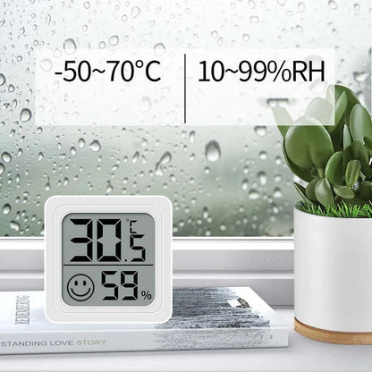 LCD Digital Thermometer Hygrometer Indoor Room Electronic Temperature Humidity Meter Sensor Gauge Weather Station For Home ﻿ Beauty World Shop
