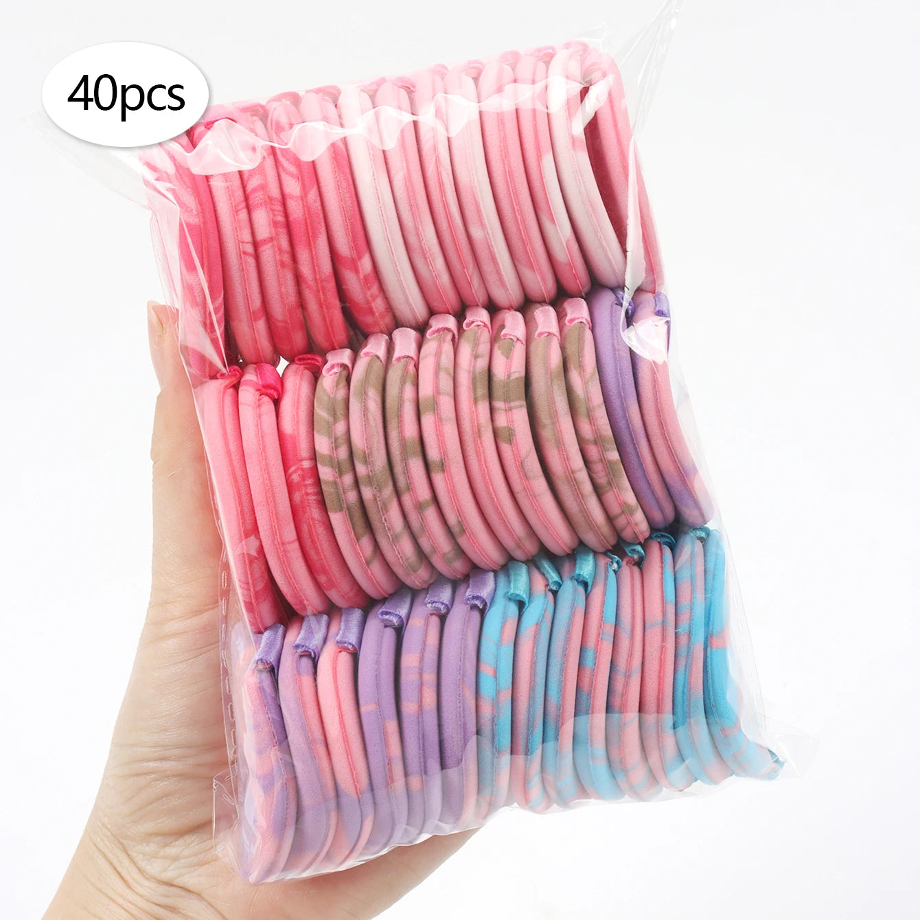 Air Cushion Powder Puff 10-20-30-50 Bags Random Colors and Shapes. Contains Air Cushion Powder Puff, Latex-Free Sponge Mix and Beauty World Shop