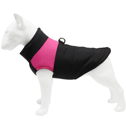 Winter Big Dog Clothes Waterproof Vest Jacket For Small Dogs Cats Outdoor Warm Puppy Coat With D Ring Labrodor Pug Pet Costume Beauty World Shop