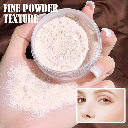 Light, flawless and transparent makeup setting powder,waterproof and easy to take off, natural makeup holding and setting powder Beauty World Shop