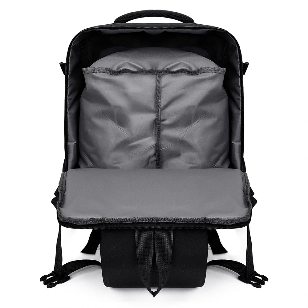 2-Piece 40×30×20cm 180 °   Full Opening Backpack Set, Large Carry-On with Tote Bag for Travel, Business, School & Daily Commuting Beauty World Shop
