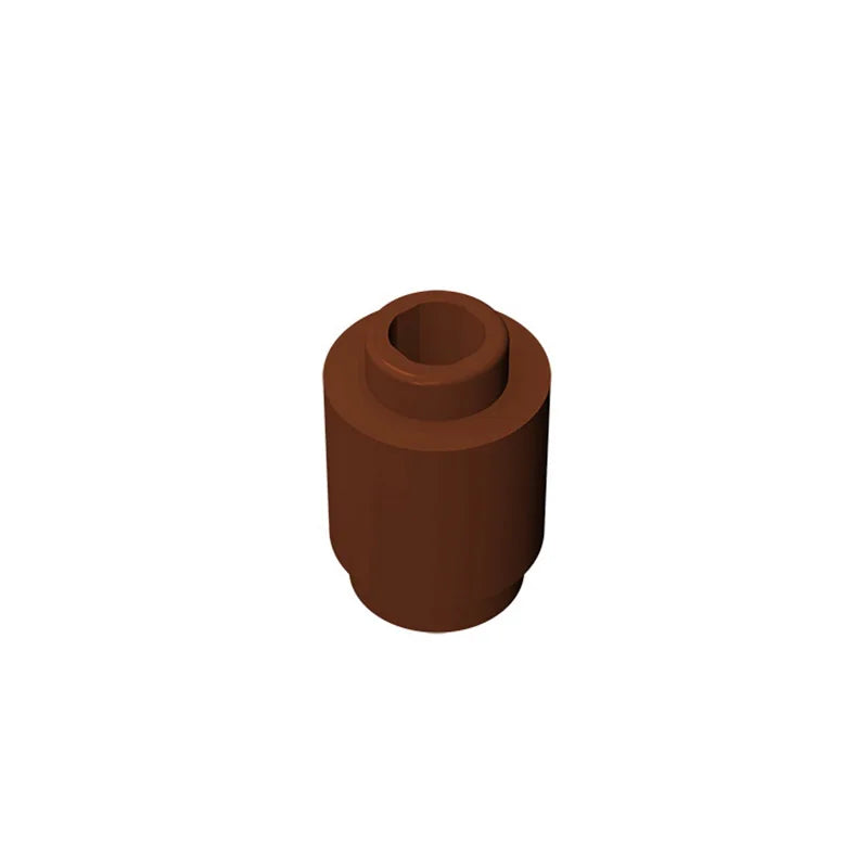 MOC 10PCS 3062 Round 1x1 Building Blocks High-Tech 30068 House Castle Bricks Educational Particle Toys Children Birthday Gifts Beauty World Shop