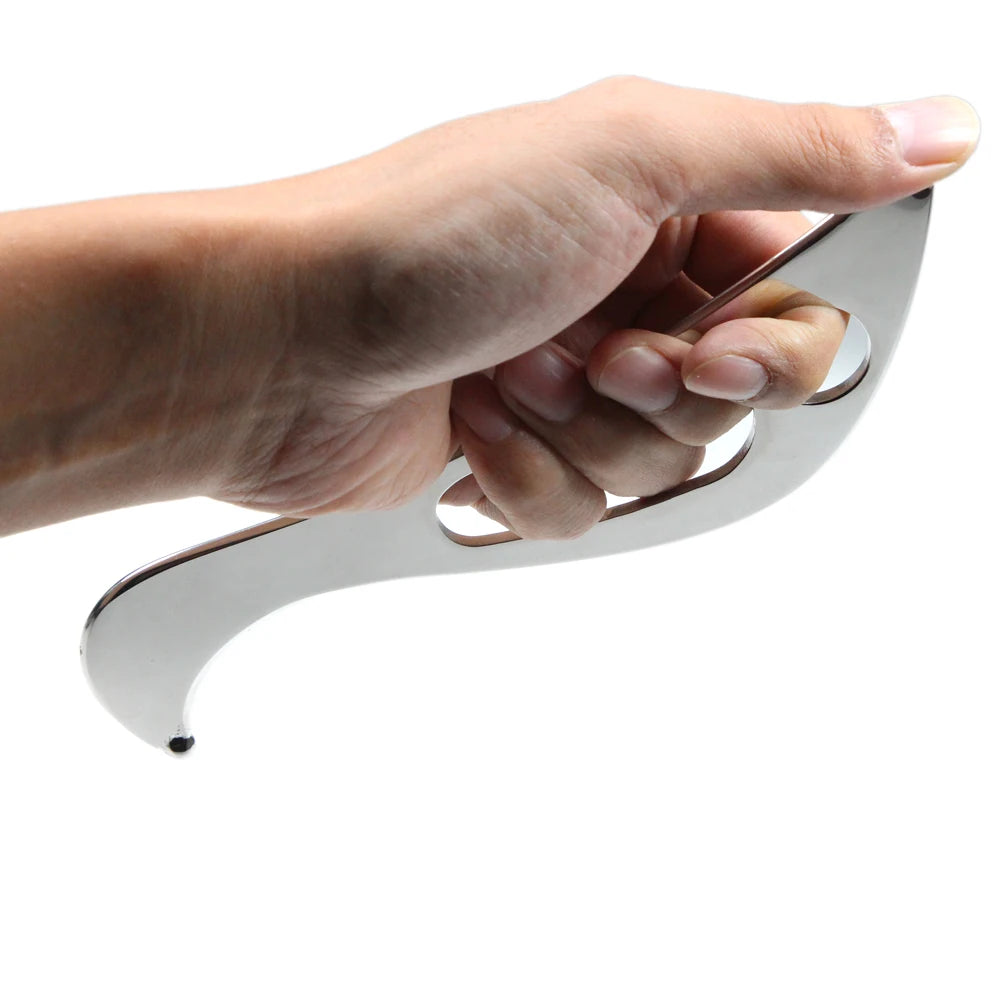 Stainless Steel Muscle Scraper Massage Tools Set,Gua Sha IASTM Tool for deep Tissue Scraping, myofascial Release Tool Beauty World Shop