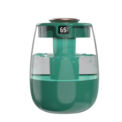 Air Humidifier Aroma Humidifier Double Spray Port Essential Oil Diffuser USB Water Humidifier with Light for Home Office Beauty World Shop