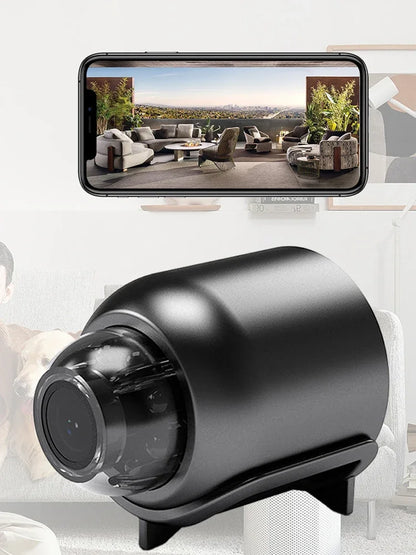 Mini Camera 1080P HD WiFi Wireless HD Night Vision Camera Home X5 Remote Camera Kids Pet Safety Monitoring Beauty Fashion