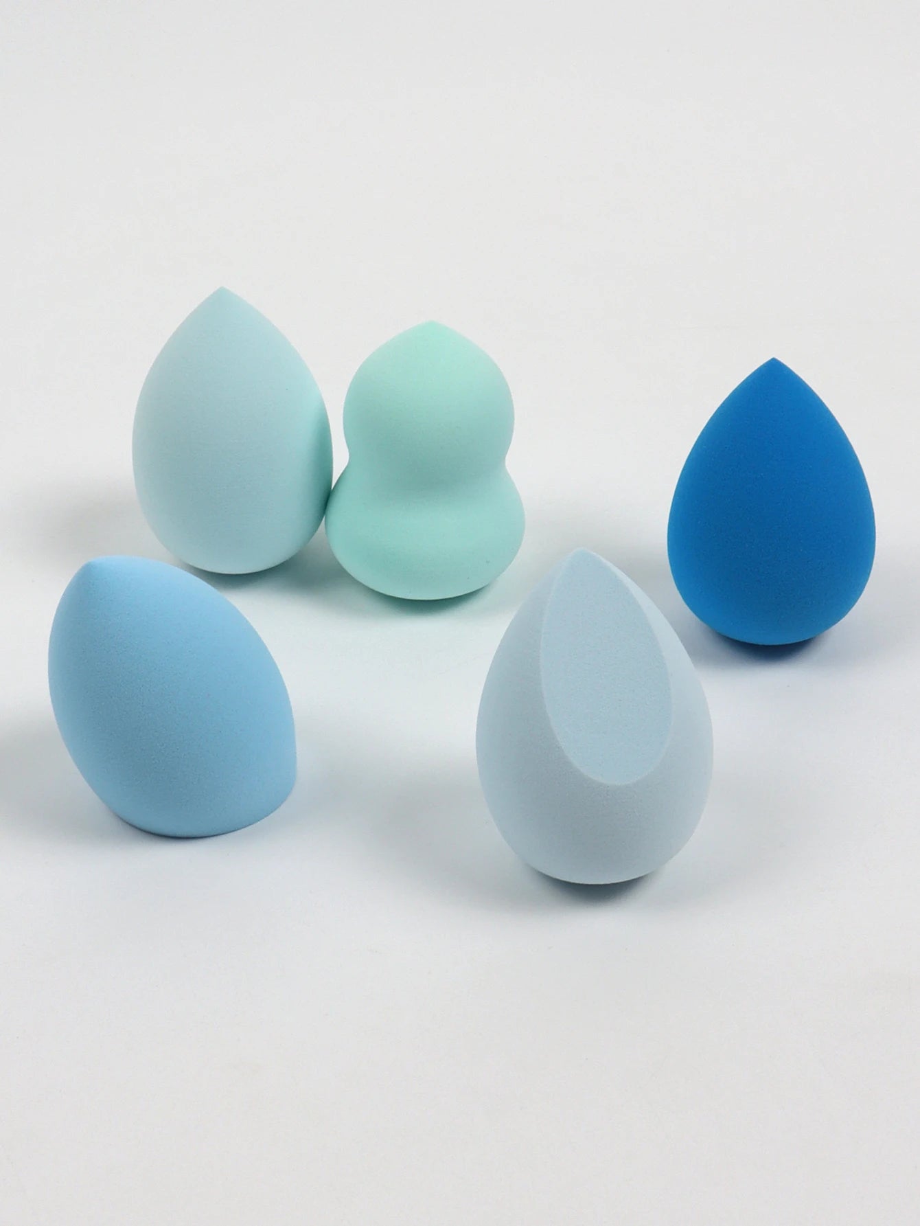 5 Bags of Beauty Eggs Makeup Sponge (Beauty Egg), Foundation Make-Up Mixed Beauty Sponge, Flawless Liquid, Cream and Powder, Mu Beauty World Shop