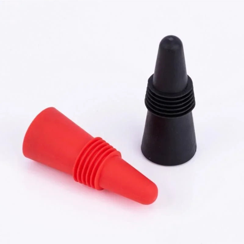1PC Silicone Wine and Beverage Bottle Cap Set Leak Proof Champagne Bottles Sealer Stoppers Wine Cork Saver Stopper Reusable Beauty World Shop