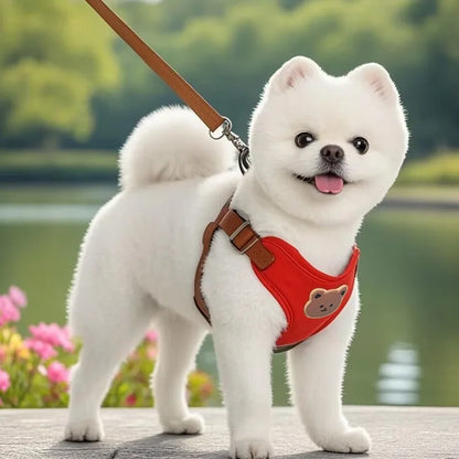 Pet Dog Harness Leash Set Small Medium Dog Cat Vest Breathable Puppy Chest Strap French Bulldog Chihuahua Harness Pet Supplies Beauty World Shop