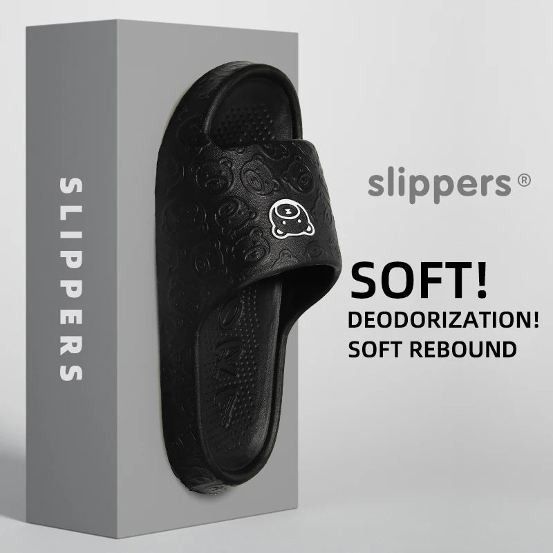 Non-slip Slippers Female Outer Wear 2024 New Bathroom Bathroom Indoor Home Sandals Female Summer Eva Beauty World Shop