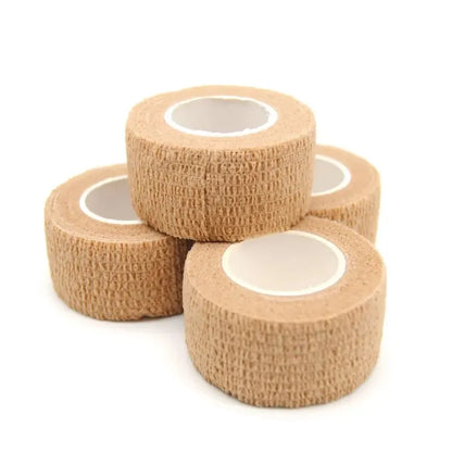 Self Adherent Cohesive Bandage Wrap Stretch Non Woven Self Adhesive Tape - Skin Colour Athletic Elastic Bandage Beauty World Shop